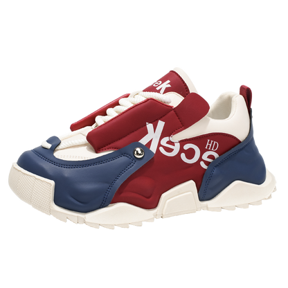 ♛𝔽𝕦𝕤𝕚𝕠𝕟 𝔽𝕠𝕔𝕦𝕤☢︎ᴄᴀꜱᴜᴀʟ ꜱɴᴇᴀᴋᴇʀ ♜ ✽𝟤𝟢𝟤𝟧✽秋冬新款運動氣囊包覆隱形增高運動鞋  男女款  情侶款 XS-05