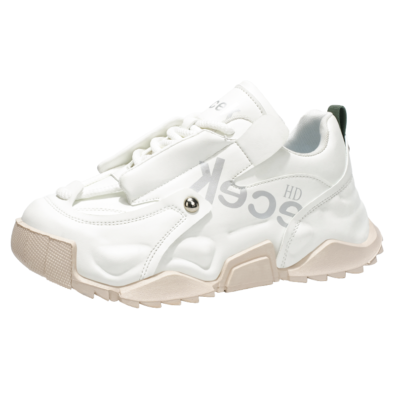 ♛𝔽𝕦𝕤𝕚𝕠𝕟 𝔽𝕠𝕔𝕦𝕤☢︎ᴄᴀꜱᴜᴀʟ ꜱɴᴇᴀᴋᴇʀ ♜ ✽𝟤𝟢𝟤𝟧✽秋冬新款運動氣囊包覆隱形增高運動鞋  男女款  情侶款 XS-05