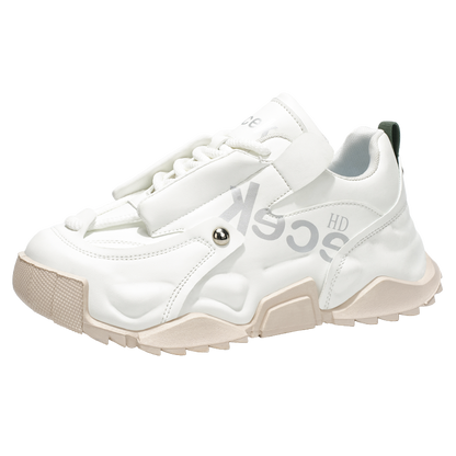 ♛𝔽𝕦𝕤𝕚𝕠𝕟 𝔽𝕠𝕔𝕦𝕤☢︎ᴄᴀꜱᴜᴀʟ ꜱɴᴇᴀᴋᴇʀ ♜ ✽𝟤𝟢𝟤𝟧✽秋冬新款運動氣囊包覆隱形增高運動鞋  男女款  情侶款 XS-05