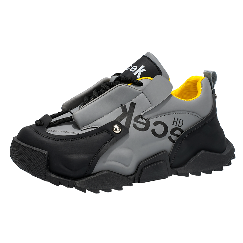 ♛𝔽𝕦𝕤𝕚𝕠𝕟 𝔽𝕠𝕔𝕦𝕤☢︎ᴄᴀꜱᴜᴀʟ ꜱɴᴇᴀᴋᴇʀ ♜ ✽𝟤𝟢𝟤𝟧✽秋冬新款運動氣囊包覆隱形增高運動鞋  男女款  情侶款 XS-05