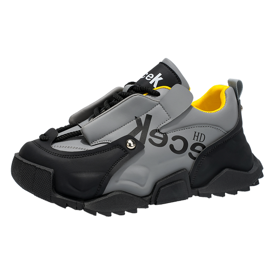 ♛𝔽𝕦𝕤𝕚𝕠𝕟 𝔽𝕠𝕔𝕦𝕤☢︎ᴄᴀꜱᴜᴀʟ ꜱɴᴇᴀᴋᴇʀ ♜ ✽𝟤𝟢𝟤𝟧✽秋冬新款運動氣囊包覆隱形增高運動鞋  男女款  情侶款 XS-05