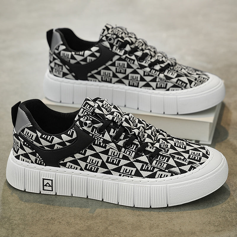 ♛𝔽𝕦𝕤𝕚𝕠𝕟 𝔽𝕠𝕔𝕦𝕤☢︎ꜱᴋᴀᴛᴇ ꜱʜᴏᴇꜱ ♜✽𝟤𝟢𝟤𝟧✽春夏新款時尚焦點休閒增高板鞋 中性男女款 ᴊʟ𝟧𝟣