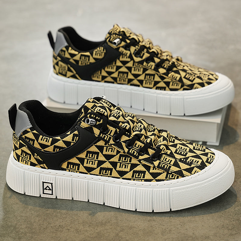 ♛𝔽𝕦𝕤𝕚𝕠𝕟 𝔽𝕠𝕔𝕦𝕤☢︎ꜱᴋᴀᴛᴇ ꜱʜᴏᴇꜱ ♜✽𝟤𝟢𝟤𝟧✽春夏新款時尚焦點休閒增高板鞋 中性男女款 ᴊʟ𝟧𝟣