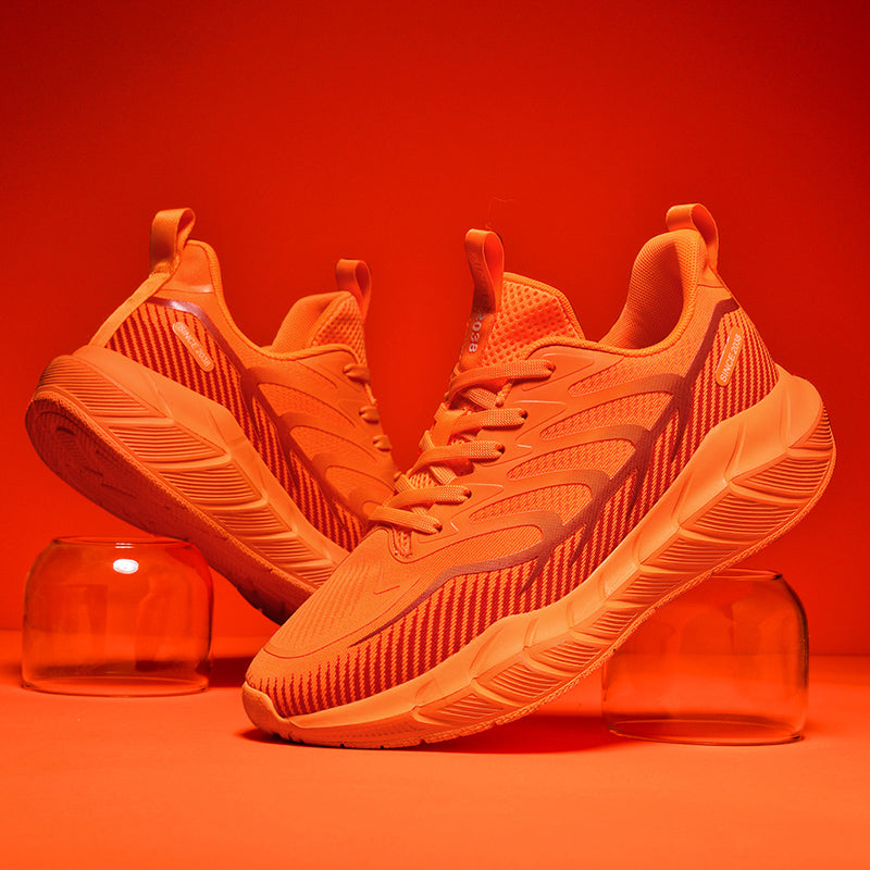 ♛𝔽𝕦𝕤𝕚𝕠𝕟 𝔽𝕠𝕔𝕦𝕤☢︎ᴄᴀꜱᴜᴀʟ ꜱɴᴇᴀᴋᴇʀ ♜✽𝟤𝟢𝟤𝟧✽春夏新款波浪紋鋸齒鞋底大支撐運動鞋   男女款 大🦶款 (39-47號)   ᴊᴀ𝟫𝟣