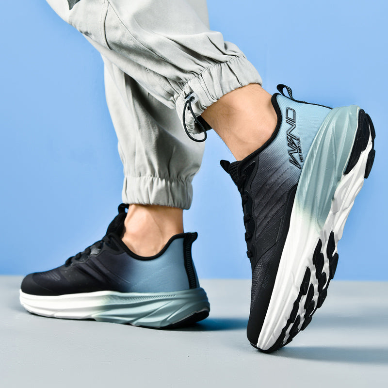 ♛𝔽𝕦𝕤𝕚𝕠𝕟 𝔽𝕠𝕔𝕦𝕤☢︎ᴄᴀꜱᴜᴀʟ ꜱɴᴇᴀᴋᴇʀ ♜ ✽𝟤𝟢𝟤𝟧✽ 春夏新款超速護腳超強抓地運動慢跑鞋 男女款 大🦶款 (39-48號)   ʜ𝟪𝟢𝟪