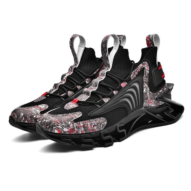 ♛𝔽𝕦𝕤𝕚𝕠𝕟 𝔽𝕠𝕔𝕦𝕤☢︎ᴄᴀꜱᴜᴀʟ ꜱɴᴇᴀᴋᴇʀ ♜ ✽𝟤𝟢𝟤𝟧✽春夏新款襪套透氣增高機能運動鞋   男女款  情侶款 大🦶款 (36-46號) L222