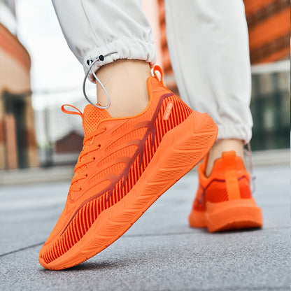 ♛𝔽𝕦𝕤𝕚𝕠𝕟 𝔽𝕠𝕔𝕦𝕤☢︎ᴄᴀꜱᴜᴀʟ ꜱɴᴇᴀᴋᴇʀ ♜✽𝟤𝟢𝟤𝟧✽春夏新款波浪紋鋸齒鞋底大支撐運動鞋   男女款 大🦶款 (39-47號)   ᴊᴀ𝟫𝟣