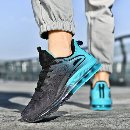 ♛𝔽𝕦𝕤𝕚𝕠𝕟 𝔽𝕠𝕔𝕦𝕤☢︎ᴄᴀꜱᴜᴀʟ ꜱɴᴇᴀᴋᴇʀ ♜✽ 𝟤𝟢𝟤𝟧✽ 春夏新款彈力氣墊超強抓地增高運動慢跑鞋 男女款 大🦶款 (39-48號)x𝟨𝟨𝟤