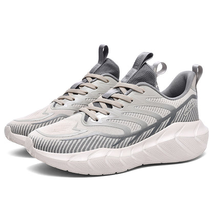 ♛𝔽𝕦𝕤𝕚𝕠𝕟 𝔽𝕠𝕔𝕦𝕤☢︎ᴄᴀꜱᴜᴀʟ ꜱɴᴇᴀᴋᴇʀ ♜✽𝟤𝟢𝟤𝟧✽春夏新款波浪紋鋸齒鞋底大支撐運動鞋   男女款 大🦶款 (39-47號)  ᴊᴀ𝟫𝟣