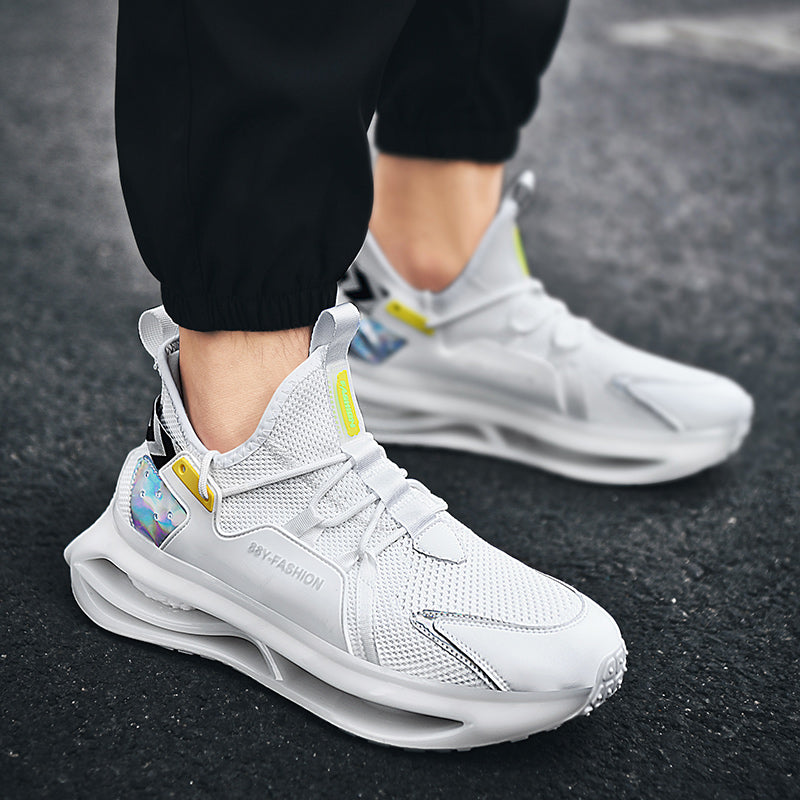 ♛𝔽𝕦𝕤𝕚𝕠𝕟 𝔽𝕠𝕔𝕦𝕤☢︎ᴄᴀꜱᴜᴀʟ ꜱɴᴇᴀᴋᴇʀ ♜ ✽𝟤𝟢𝟤𝟧✽春夏新款襪套透氣增高超彈力運動鞋   男女款  情侶款  CX007