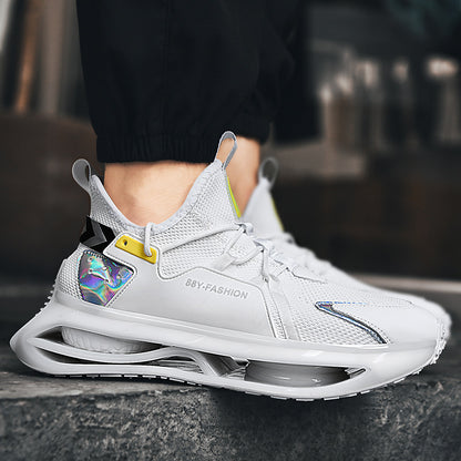 ♛𝔽𝕦𝕤𝕚𝕠𝕟 𝔽𝕠𝕔𝕦𝕤☢︎ᴄᴀꜱᴜᴀʟ ꜱɴᴇᴀᴋᴇʀ ♜ ✽𝟤𝟢𝟤𝟧✽春夏新款襪套透氣增高超彈力運動鞋   男女款  情侶款  CX007