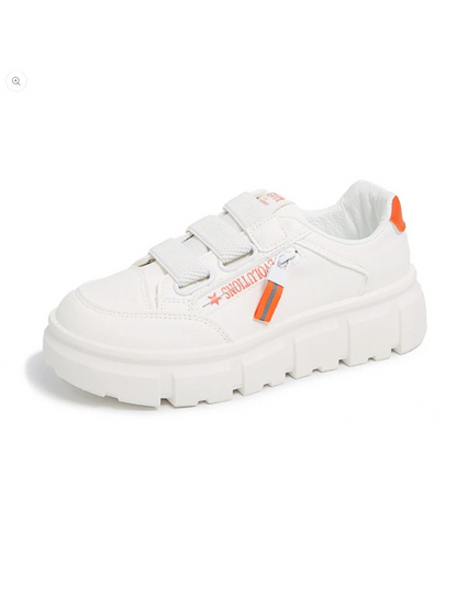 ♛𝔽𝕦𝕤𝕚𝕠𝕟 𝔽𝕠𝕔𝕦𝕤☢︎ꜰʟᴇxɪɴɢ-ꜱʜᴏᴇꜱ ♜✽𝟤𝟢𝟤𝟧✽ 春夏新款可愛風休閒百搭厚底增高𝟧ᴄᴍ鞋  女款  (35-40號） ᴍꜱ𝟣𝟨𝟧