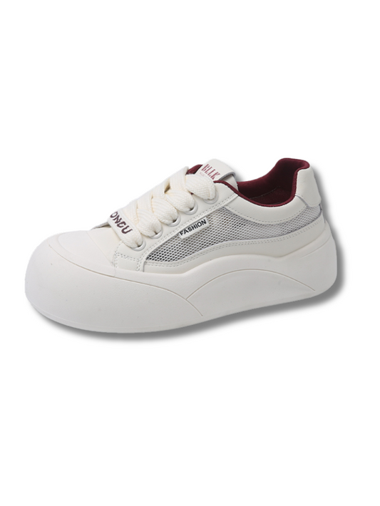 ♛𝔽𝕦𝕤𝕚𝕠𝕟 𝔽𝕠𝕔𝕦𝕤☢︎ꜰʟᴇxɪɴɢ-ꜱʜᴏᴇꜱ ♜✽𝟤𝟢𝟤𝟧✽ 春夏新款可愛風休閒百搭厚底增高𝟧ᴄᴍ鞋  女款(35-40號） ᴛx𝟥𝟣𝟫