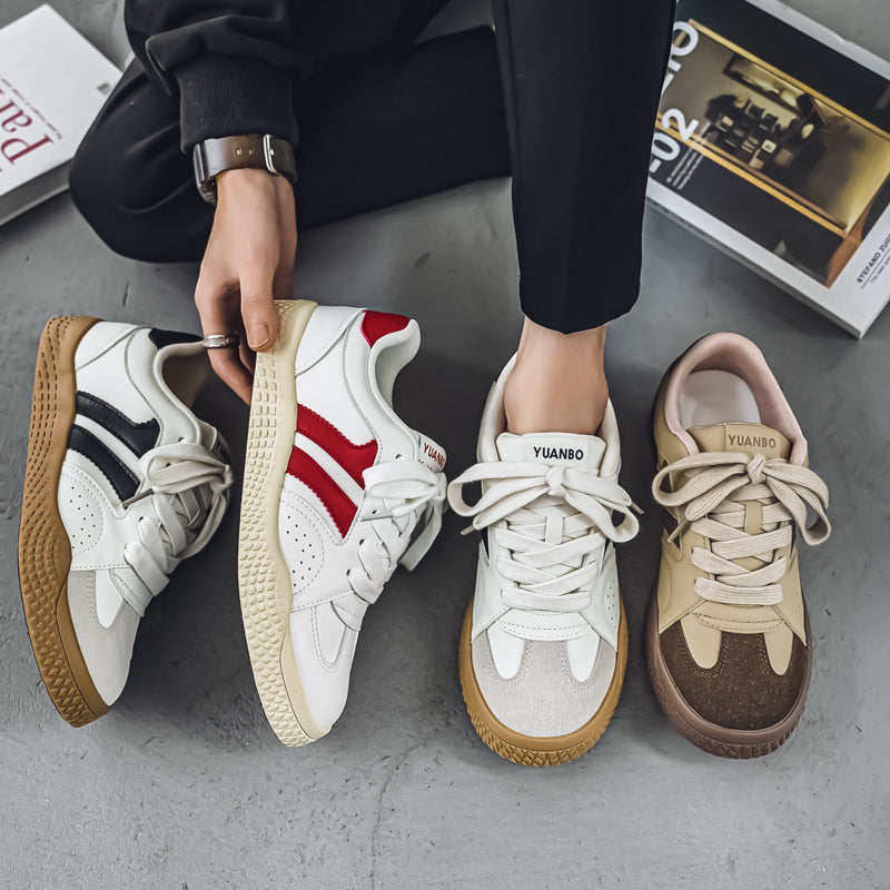 ♛𝔽𝕦𝕤𝕚𝕠𝕟 𝔽𝕠𝕔𝕦𝕤☢︎ꜱᴋᴀᴛᴇ ꜱʜᴏᴇꜱ ♜✽𝟤𝟢𝟤𝟧✽ 春夏新款休閒百搭橡膠底復古板鞋 男女款 xʙ𝟢𝟢𝟣