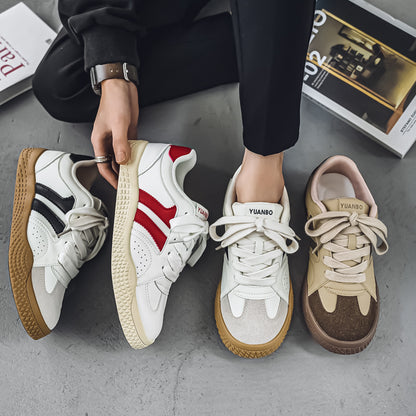 ♛𝔽𝕦𝕤𝕚𝕠𝕟 𝔽𝕠𝕔𝕦𝕤☢︎ꜱᴋᴀᴛᴇ ꜱʜᴏᴇꜱ ♜✽𝟤𝟢𝟤𝟧✽ 春夏新款休閒百搭橡膠底復古板鞋 男女款 xʙ𝟢𝟢𝟣