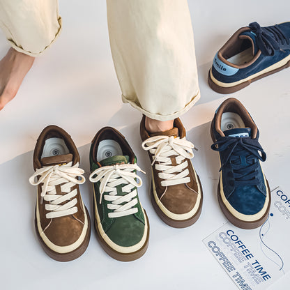 ♛𝔽𝕦𝕤𝕚𝕠𝕟 𝔽𝕠𝕔𝕦𝕤☢︎ꜱᴋᴀᴛᴇ ꜱʜᴏᴇꜱ ♜✽𝟤𝟢𝟤𝟧✽ 春夏新款時尚深色經典復古板鞋 男女款(39-46號) xɴ𝟪𝟧