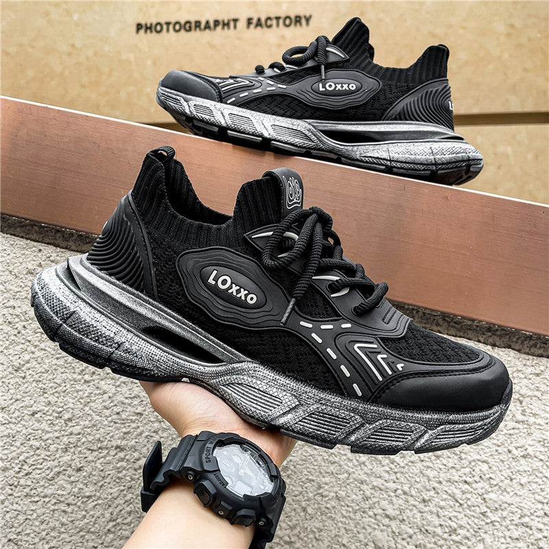 ♛𝔽𝕦𝕤𝕚𝕠𝕟 𝔽𝕠𝕔𝕦𝕤☢︎ᴄᴀꜱᴜᴀʟ ꜱɴᴇᴀᴋᴇʀ ♜ ✽𝟤𝟢𝟤𝟧✽春夏VeloSprint增高厚底休閒運動鞋  男款 ᴍx𝟣𝟣𝟣