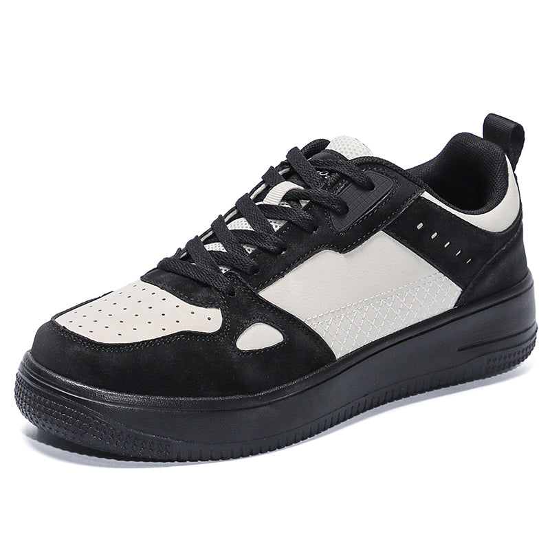 ♛𝔽𝕦𝕤𝕚𝕠𝕟 𝔽𝕠𝕔𝕦𝕤☢︎ꜱᴋᴀᴛᴇ ꜱʜᴏᴇꜱ ♜✽𝟤𝟢𝟤𝟧✽春夏新款復古經典板鞋雙拼色增高板鞋   男女款 大🦶款 (39-47號)  x𝟫𝟢𝟨