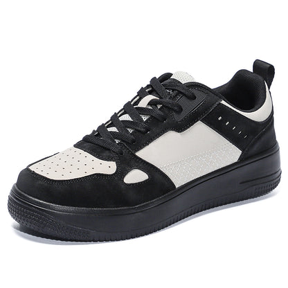 ♛𝔽𝕦𝕤𝕚𝕠𝕟 𝔽𝕠𝕔𝕦𝕤☢︎ꜱᴋᴀᴛᴇ ꜱʜᴏᴇꜱ ♜✽𝟤𝟢𝟤𝟧✽春夏新款復古經典板鞋雙拼色增高板鞋   男女款 大🦶款 (39-47號)  x𝟫𝟢𝟨