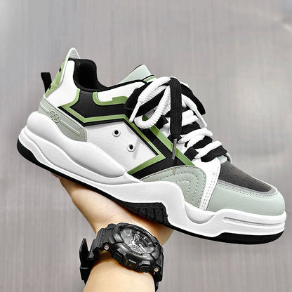 ♛𝔽𝕦𝕤𝕚𝕠𝕟 𝔽𝕠𝕔𝕦𝕤☢︎ꜱᴋᴀᴛᴇ ꜱʜᴏᴇꜱ ♜✽𝟤𝟢𝟤𝟧✽春夏新款復古配色包覆感超強運動板鞋   男女款 大🦶款 (39-45號)  L32