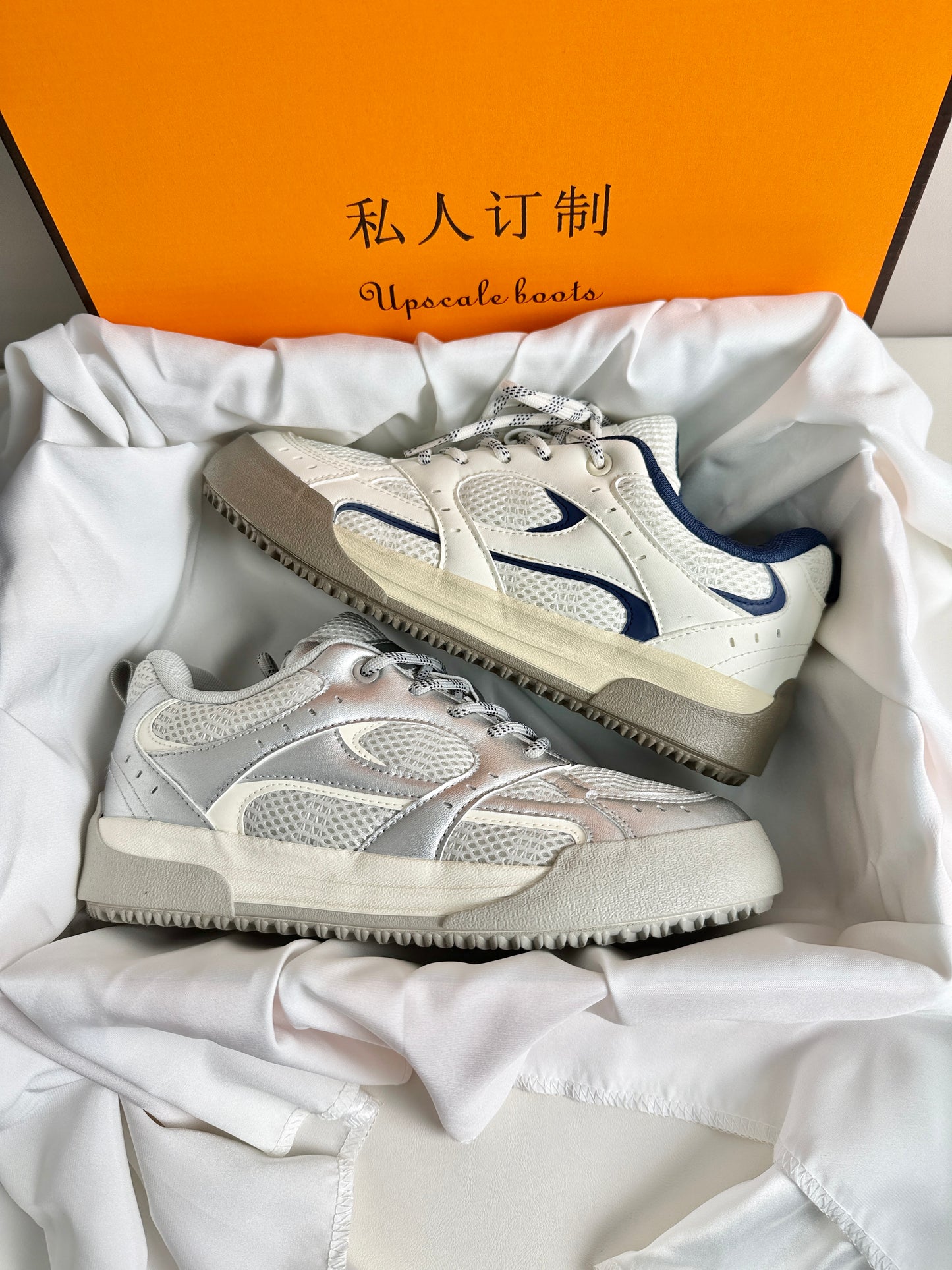 ♛𝔽𝕦𝕤𝕚𝕠𝕟 𝔽𝕠𝕔𝕦𝕤☢︎ᴄᴀꜱᴜᴀʟ ꜱɴᴇᴀᴋᴇʀ ♜ ✽𝟤𝟢𝟤𝟧✽ 春夏新款休閒透氣橡膠底復古配色運動鞋 男女款 xʙ𝟢𝟣𝟣