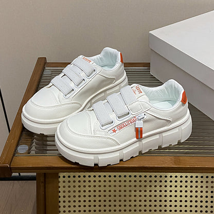 ♛𝔽𝕦𝕤𝕚𝕠𝕟 𝔽𝕠𝕔𝕦𝕤☢︎ꜰʟᴇxɪɴɢ-ꜱʜᴏᴇꜱ ♜✽𝟤𝟢𝟤𝟧✽ 春夏新款可愛風休閒百搭厚底增高𝟧ᴄᴍ鞋  女款  (35-40號） ᴍꜱ𝟣𝟨𝟧