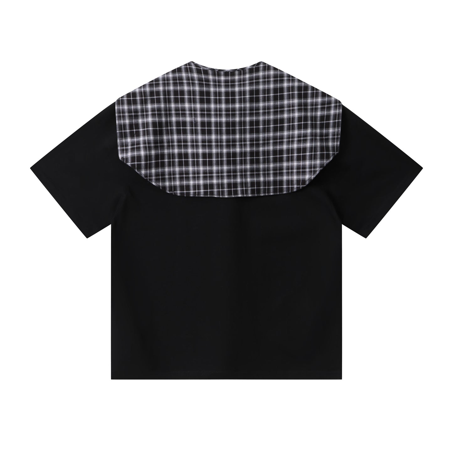 𝕃oose 𝔽it ☞𝟤𝟢𝟤𝟧 ☜美式復古披肩假兩件T袖上衣Z-9