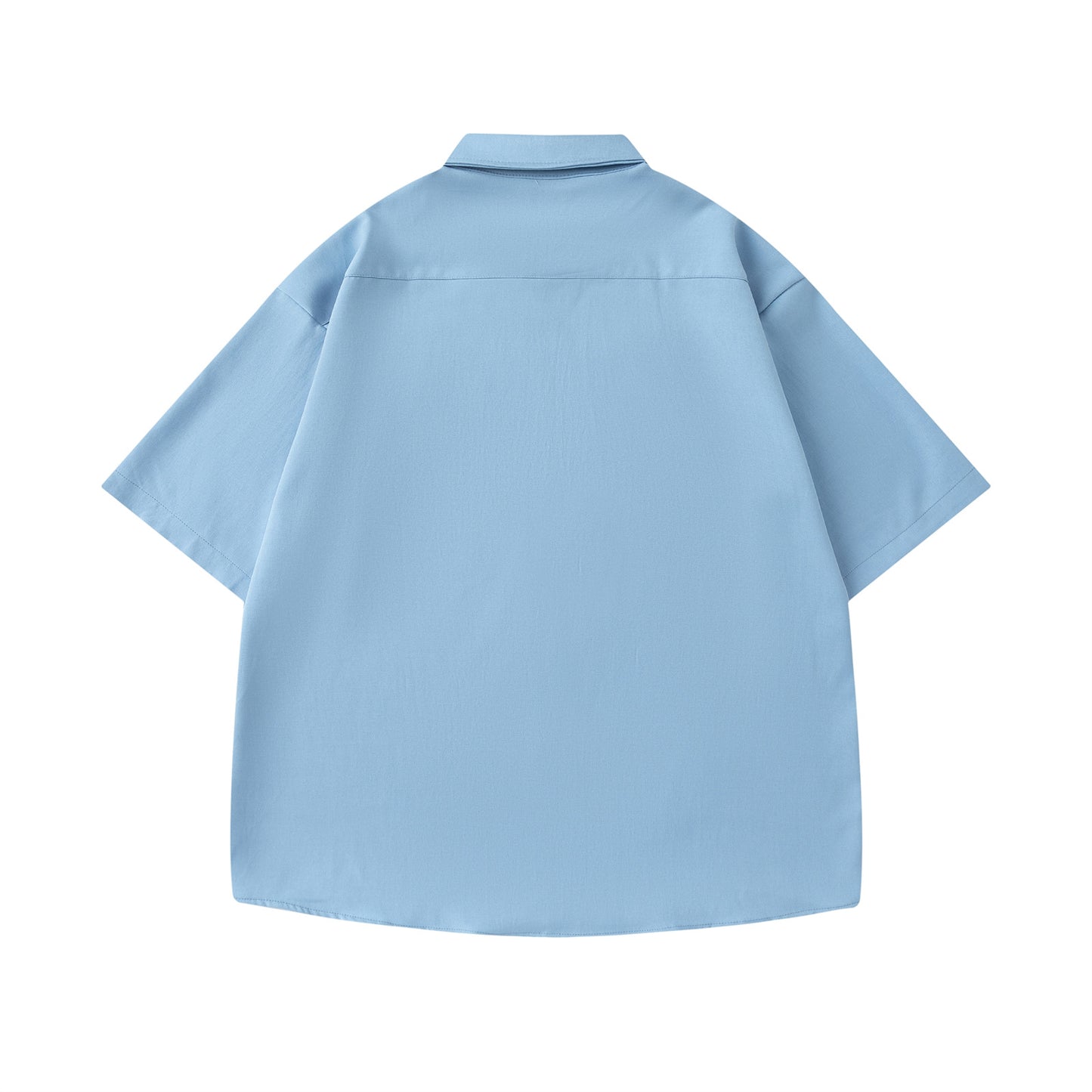 𝔼mbro 𝕊hirt𒉽美式復古可愛刺繡百搭休閒襯衫 RF-81