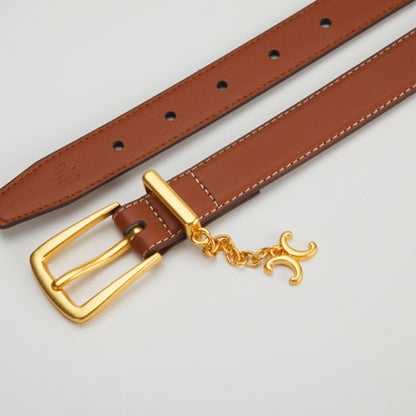 𝗕𝗘𝗟𝗧復古女款合金扣真皮簡約腰帶款 48