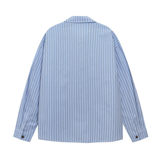 𝔼mbro 𝕊hirt𒉽2025秋冬領帶系列簡約襯衫外套IN-87