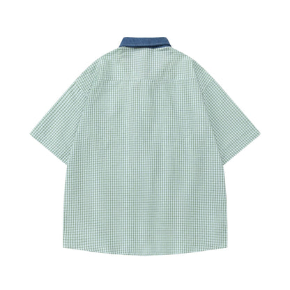 𝕃oose 𝔽it ☞𝟤𝟢𝟤𝟧 ☜領帶系列百搭休閒寬鬆襯衫P-30