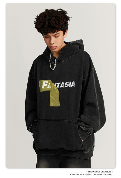 ♛𝔽𝕦𝕤𝕚𝕠𝕟 𝔽𝕠𝕔𝕦𝕤 ♛2025秋冬重磅硬挺水洗印花帽T G-45