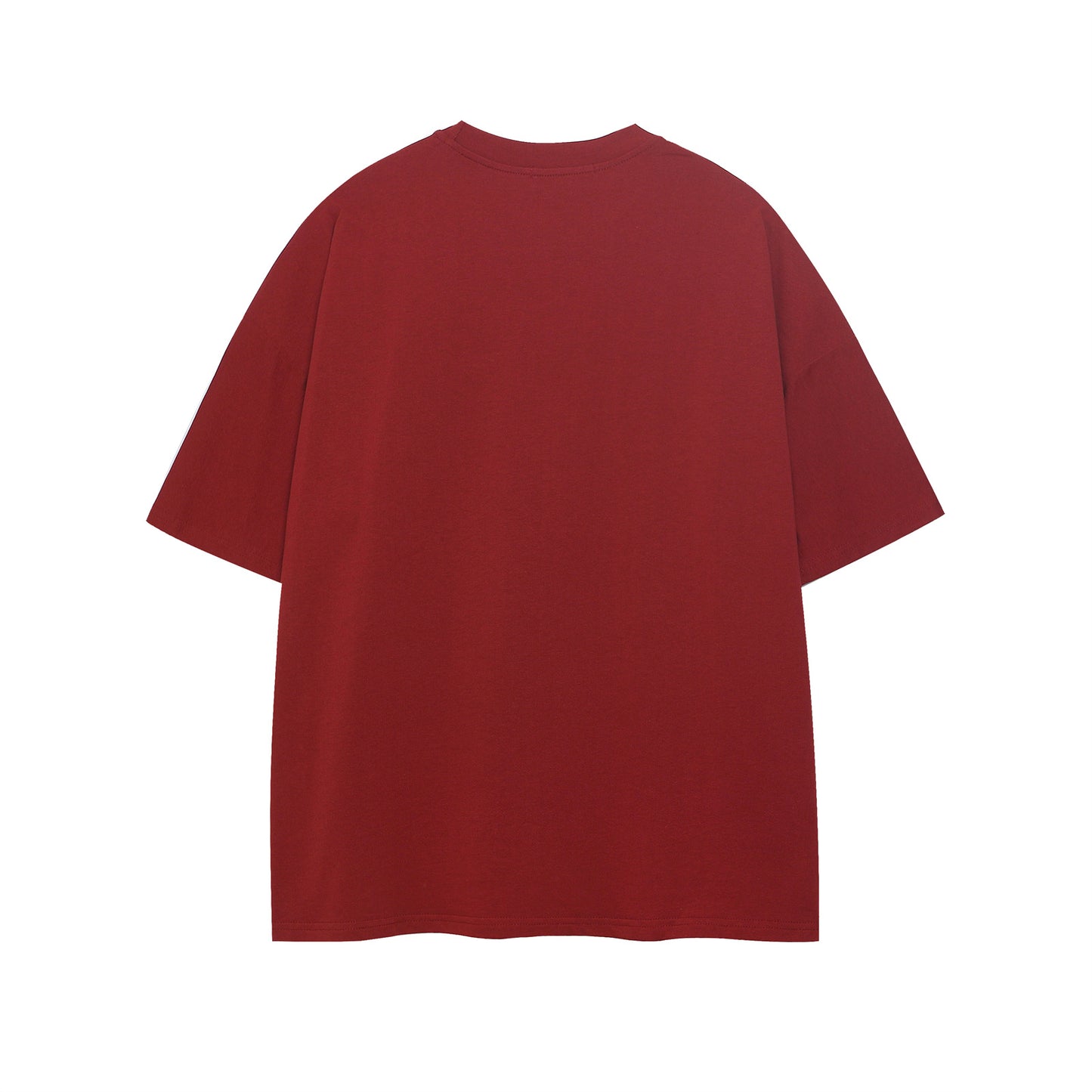 𝕃oose 𝔽it ☞𝟤𝟢𝟤𝟧 ☜美式復古印花字母圓領寬版上衣MT-1