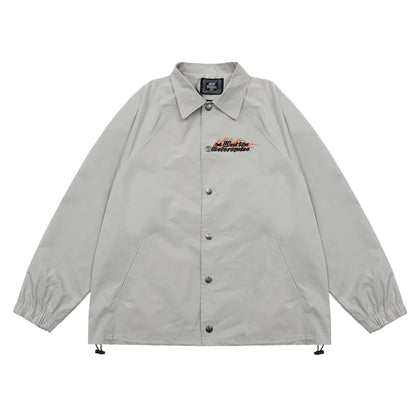 𝔽𝕦𝕤𝕚𝕠𝕟 𝔽𝕠𝕔𝕦𝕤 -ᴄʜɪᴄᴀɴᴏ♠︎悍匪♠︎ 美式複古Chopper機車chicano風格重工萬針全刺繡風衣教練夾克外套WT96