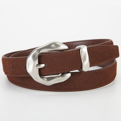 𝗕𝗘𝗟𝗧復古女款合金扣真皮簡約腰帶款 32