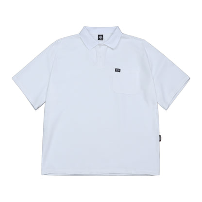 𝔽𝕦𝕤𝕚𝕠𝕟 𝔽𝕠𝕔𝕦𝕤 -ᴄʜɪᴄᴀɴᴏ♠︎悍匪♠︎  POLO六分袖大碼寬鬆HIPHOP街舞嘻哈說唱街頭潮oversize短袖