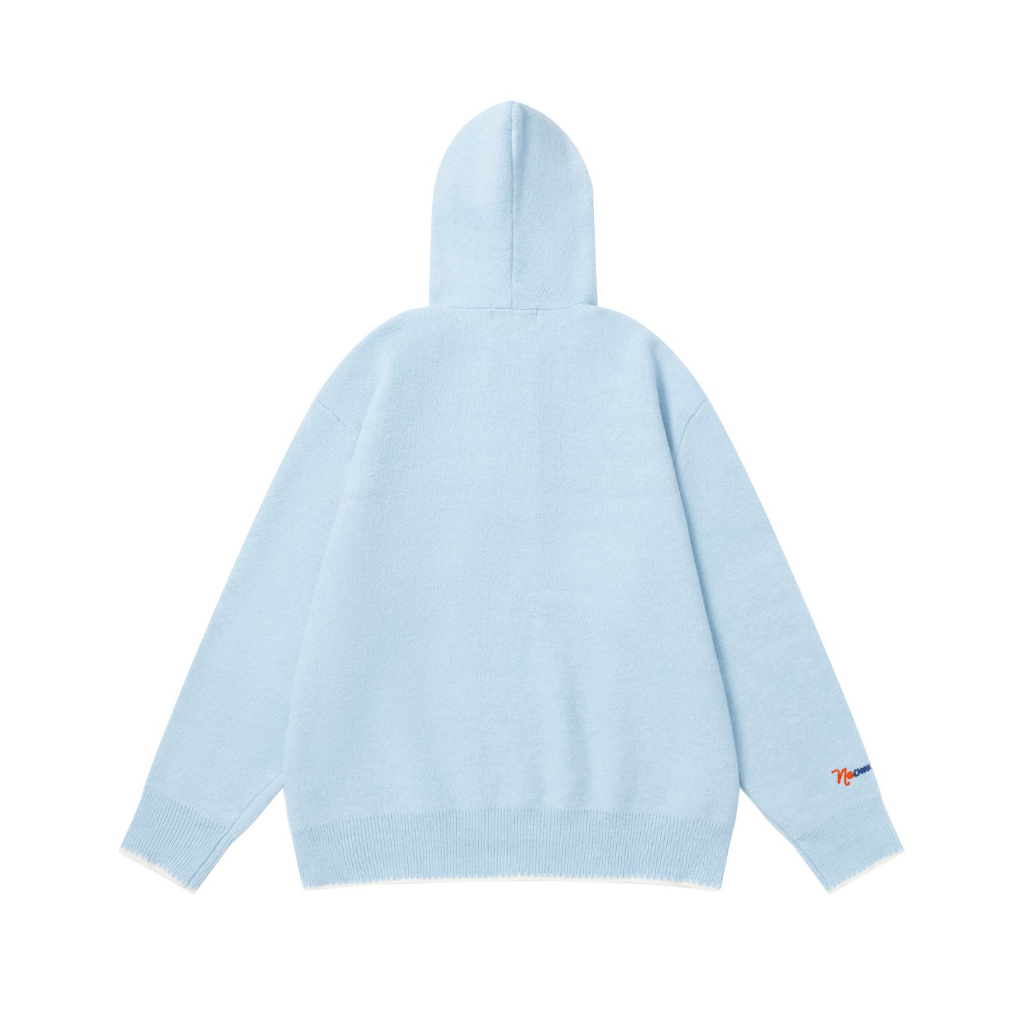 ⓀⓃⒾⓉ𒉽2025秋冬美式復古小馬刺繡連帽針織 K- 07