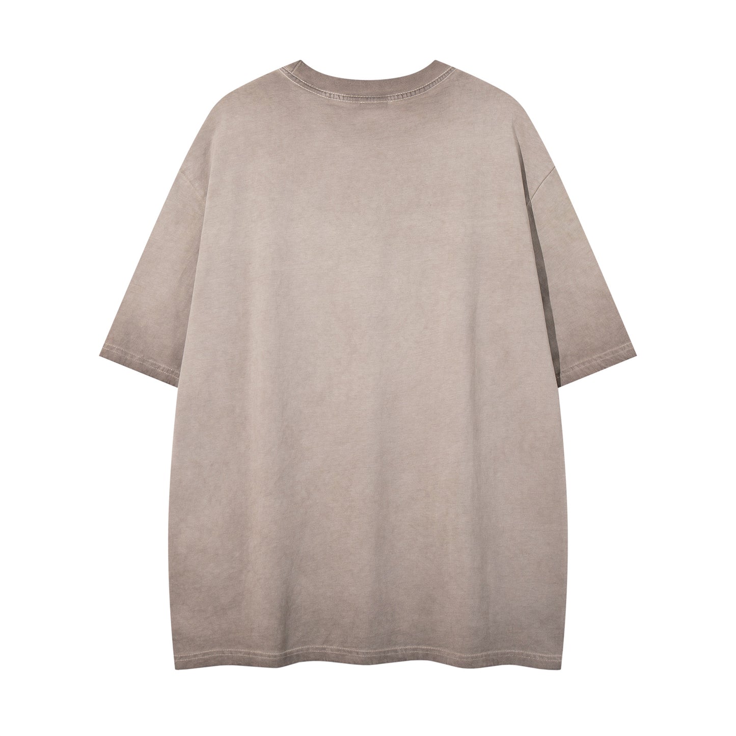 𝕃oose 𝔽it ☞𝟤𝟢𝟤𝟧 ☜美式復古卡通印花圓領男女中性 T-Shirt寬版上衣 AX-57