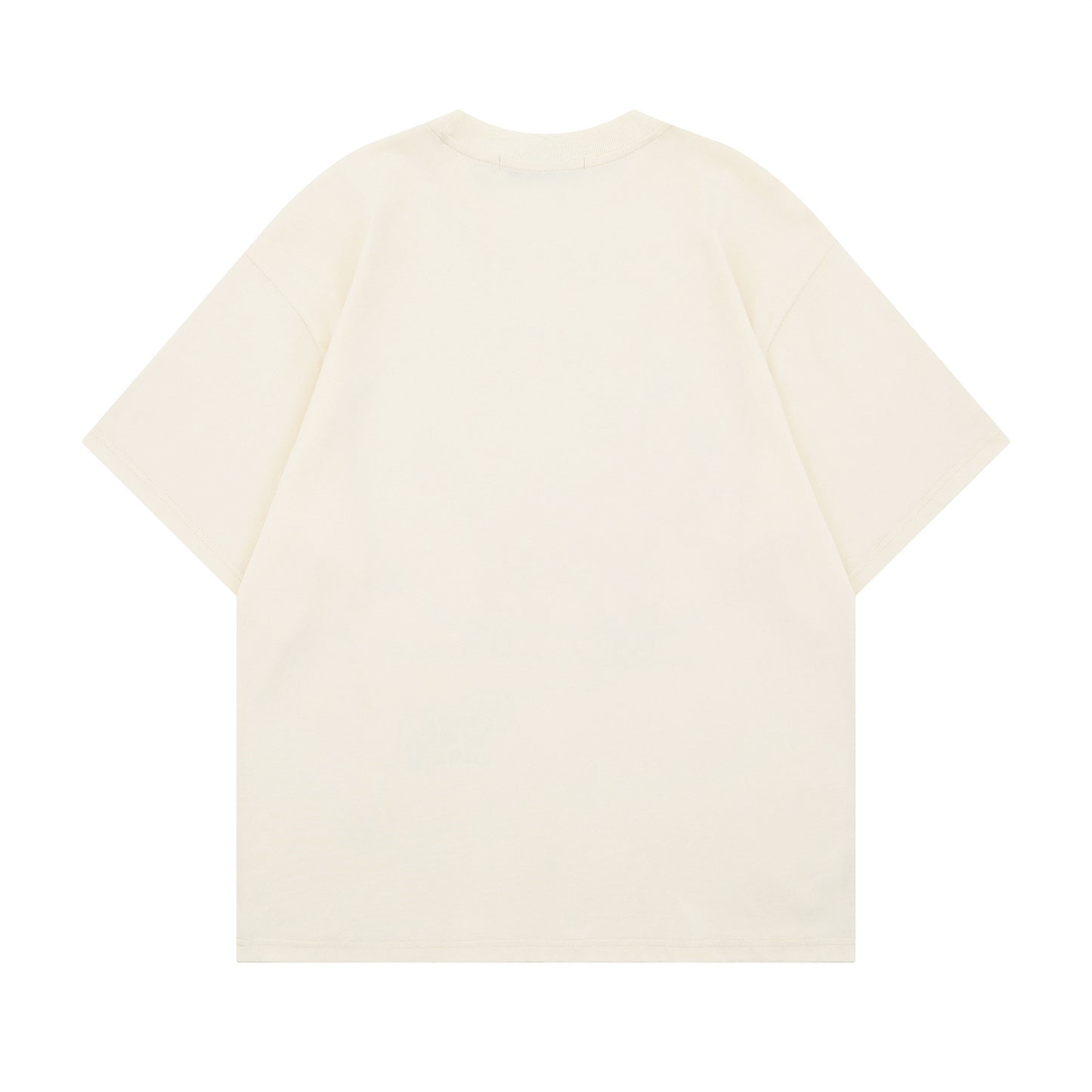 𝕃oose 𝔽it ☞𝟤𝟢𝟤𝟧 ☜美式復古手繪塗鴉圓領寬版上衣T-03