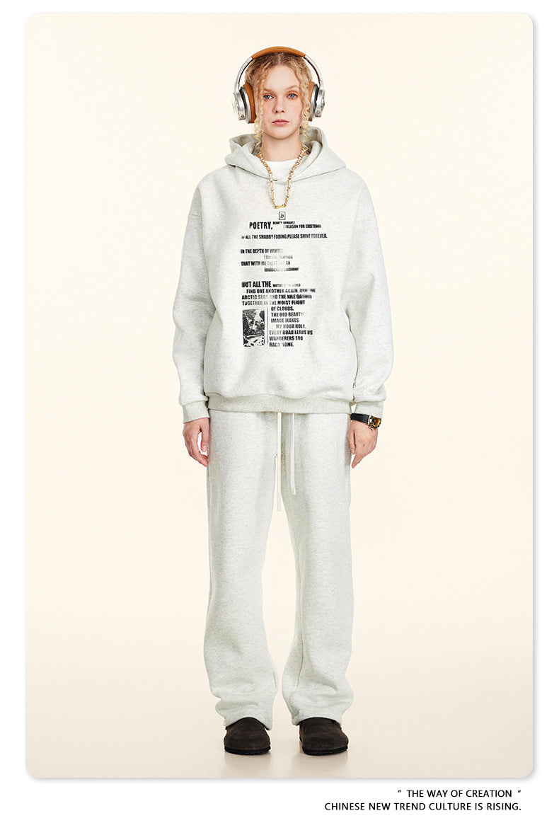 ♛𝔽𝕦𝕤𝕚𝕠𝕟 𝔽𝕠𝕔𝕦𝕤 ♛2025秋冬重磅復古水洗印花帽T B-45