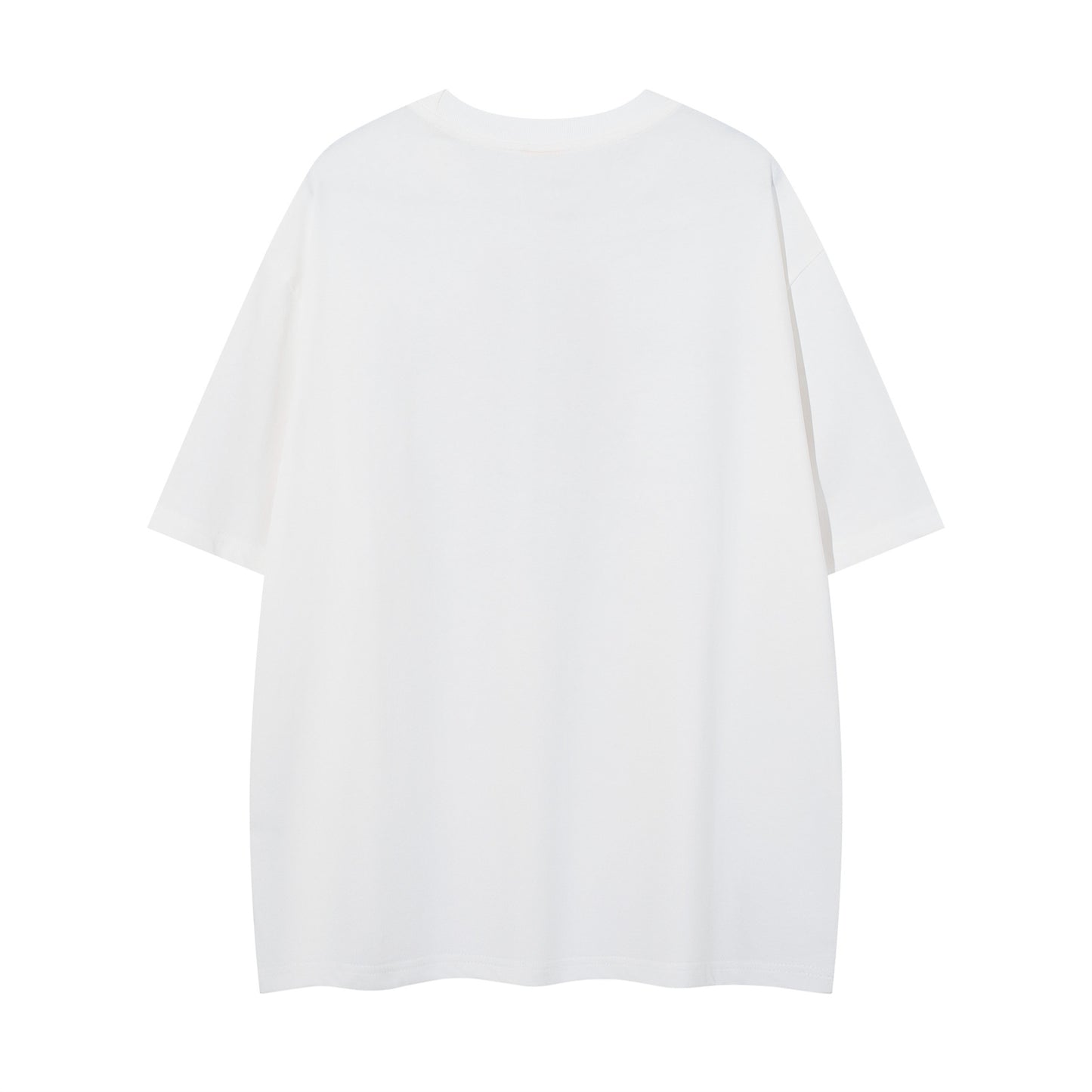 𝕃oose 𝔽it ☞𝟤𝟢𝟤𝟧 ☜美式復古小狗印花圓領男女中性 T-Shirt寬版上衣A-2