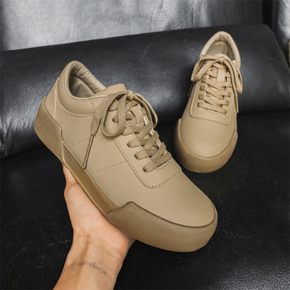 ♛𝔽𝕦𝕤𝕚𝕠𝕟 𝔽𝕠𝕔𝕦𝕤☢︎ꜱᴋᴀᴛᴇ ꜱʜᴏᴇꜱ ♜✽𝟤𝟢𝟤𝟧✽春夏新款 ins奶油風休閒鞋 中性男女款 ʏʜ𝟤𝟣𝟤