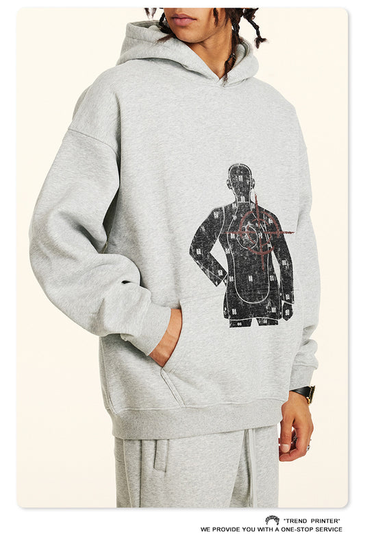 ♛𝔽𝕦𝕤𝕚𝕠𝕟 𝔽𝕠𝕔𝕦𝕤 ♛2025秋冬重磅復古水洗印花帽T B-35