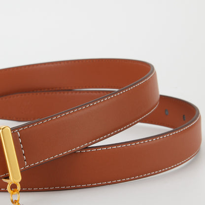 𝗕𝗘𝗟𝗧復古女款合金扣真皮簡約腰帶款 48
