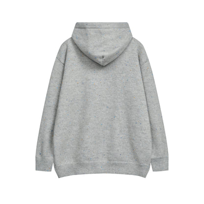 ⓀⓃⒾⓉ𒉽2025秋冬復古慵懶百搭連帽針織 M-12