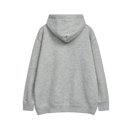 ⓀⓃⒾⓉ𒉽2025秋冬復古慵懶百搭連帽針織 M-12