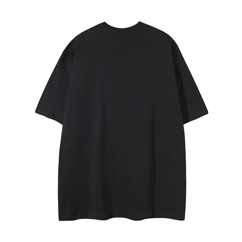 𝕃oose 𝔽it ☞𝟤𝟢𝟤𝟧 ☜美式復古卡通圖案寬版上衣FY-58