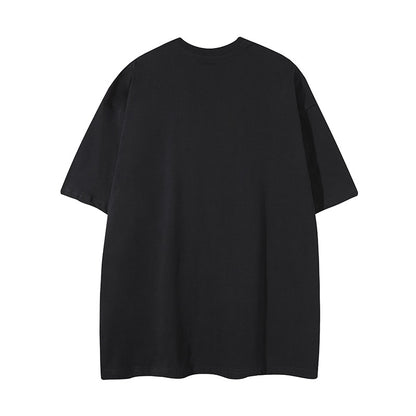 𝕃oose 𝔽it ☞𝟤𝟢𝟤𝟧 ☜美式復古卡通圖案寬版上衣FY-58