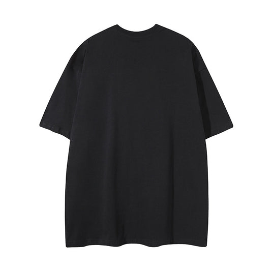 𝕃oose 𝔽it ☞𝟤𝟢𝟤𝟧 ☜美式復古卡通圖案寬版上衣FY-58