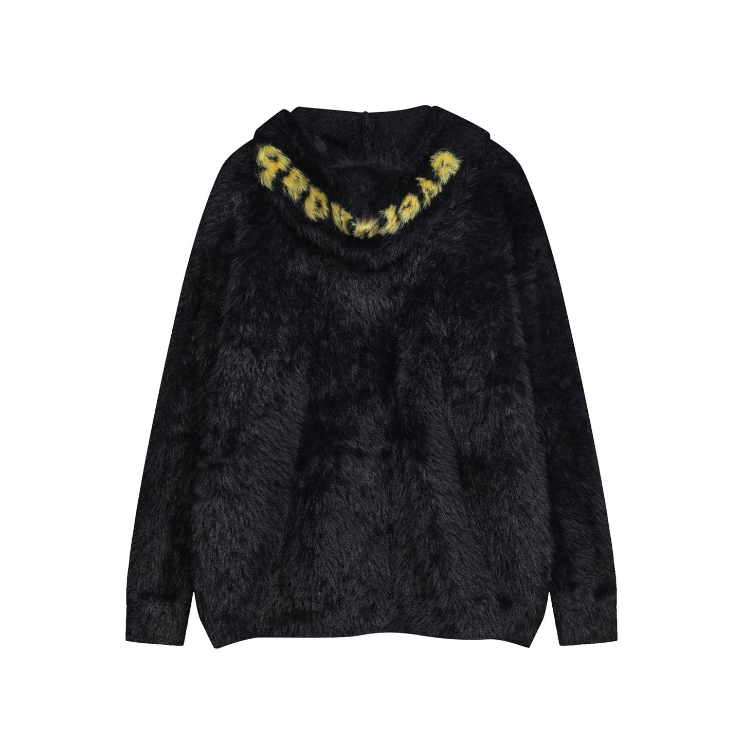 ⓀⓃⒾⓉ𒉽2025秋冬復古字母慵懶風連帽針織 M-19